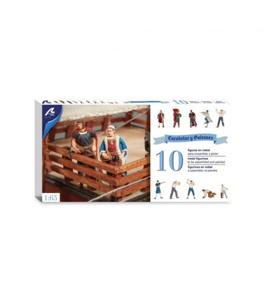 Artesania Latina SET OF 10 METAL FIGURINES FOR CARAVELS AND GALLIONS
