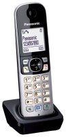 Panasonic KX-TGA681EXB Zusatz-Mobilteil schwarz-silber, 1...
