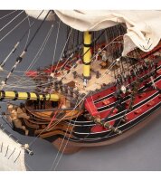 Artesania Latina 1/84 SANTISIMA TRINIDAD TRAFALGAR 1805 + COPPER SHEATHING + 5 METAL FIGURINES