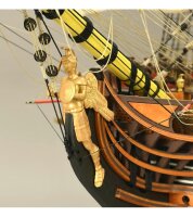 Artesania Latina 1/84 SANTISIMA TRINIDAD TRAFALGAR 1805 + COPPER SHEATHING + 5 METAL FIGURINES