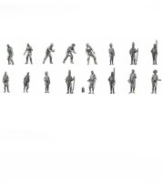 Artesania Latina SET OF 16 METAL FIGURINES AND...