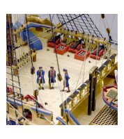 Artesania Latina 1/72 LE SOLEIL ROYAL LOUIS XIV´S FLAGSHIP WITH FIGURINES AND WORKING LIGHTS