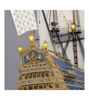 Artesania Latina 1/72 LE SOLEIL ROYAL LOUIS XIV´S FLAGSHIP WITH FIGURINES AND WORKING LIGHTS