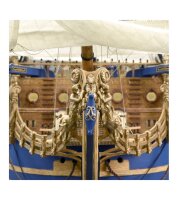 Artesania Latina 1/72 LE SOLEIL ROYAL LOUIS XIV´S FLAGSHIP WITH FIGURINES AND WORKING LIGHTS