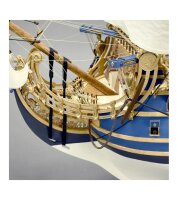 Artesania Latina 1/72 LE SOLEIL ROYAL LOUIS XIV´S FLAGSHIP WITH FIGURINES AND WORKING LIGHTS