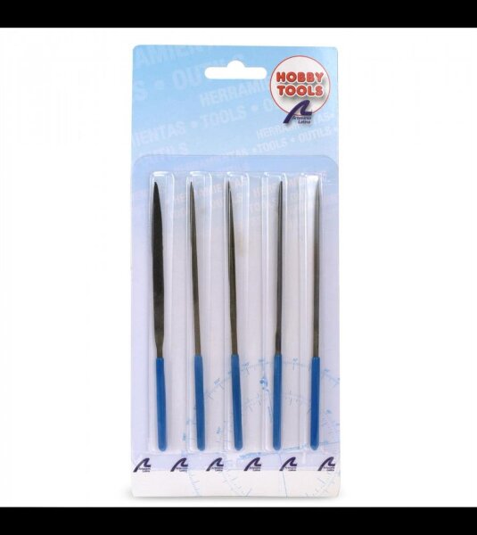 Artesania Latina SET 5 FILES WITH ERGONOMIC HANDLE