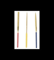 Artesania Latina SET OF 3 MINI DIAMOND FILES 100 mm. In transparent case