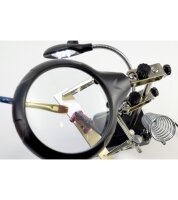 Artesania Latina PREMIUM THIRD HAND WITH 3 MAGNIFIERS AND 5 ADJUSTABLE LEDS