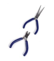 Artesania Latina SET OF 2 PLIERS (LONG NEEDLE NOSE + SIDE CUTTING)