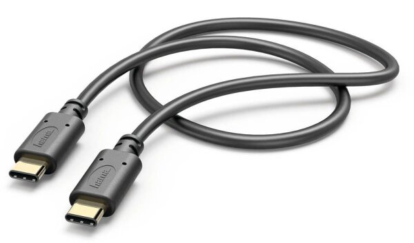 hama USB C Kabel 1,5 m schwarz, 1 St.