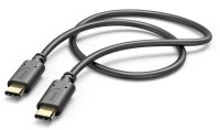 hama USB C Kabel 1,5 m schwarz, 1 St.
