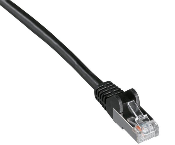 goobay RJ-45 Netzwerkkabel 2,0 m schwarz bis zu 1,00 Gbit/Sek. bis zu 100 MHz, 1 St.