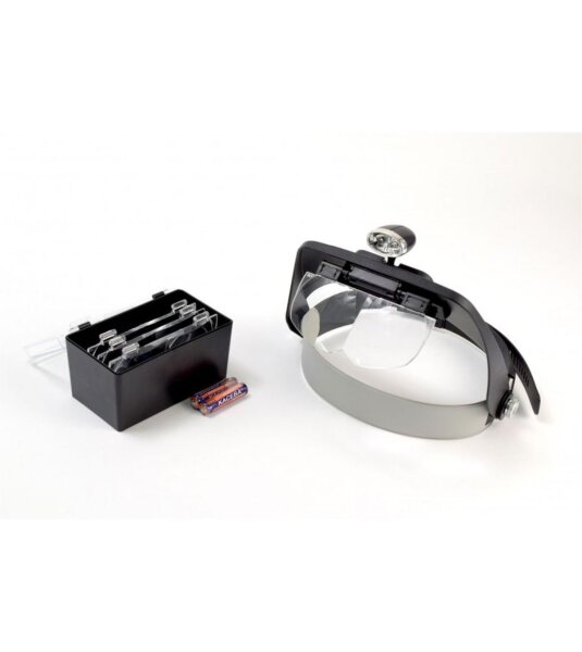 Artesania Latina HANDS FREE GLASSES WITH MAGNIFIER WITH 2 LED