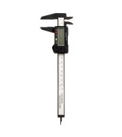 Artesania Latina CARBON FIBER DIGITAL CALLIPER 150 mm (6’’) METRIC & IMPERIAL+ CASE +BAT. LR44