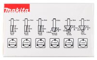 makita D-53540 Fräser-Set 6-teilig