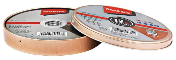 makita Trennscheiben INOX D-65969-12, 12 St.