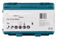 makita Schlangenbohrer-Set D-75677, 5-teilig
