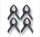 Artesania Latina SET OF 4 MINI GRIP CLAMPS (APERTURE 50 mm)