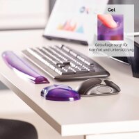 Fellowes Handballenauflage Crystals Gel lila