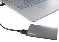Intenso SSD Premium 128 GB externe SSD-Festplatte anthrazit