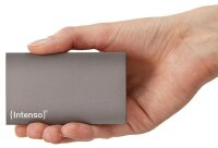Intenso SSD Premium 128 GB externe SSD-Festplatte anthrazit