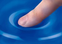 Fellowes Handballenauflage Crystals Gel blau