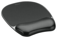 Fellowes Mousepad mit Handgelenkauflage Crystals Gel schwarz