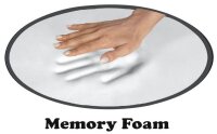 Fellowes Mousepad mit Handgelenkauflage Memory Foam dunkelblau
