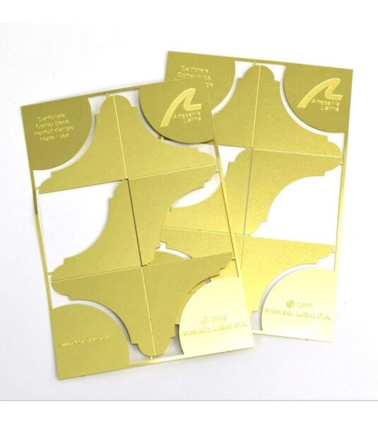 Artesania Latina SET 4 BRASS CORNER EDGE GUARD Nº 2