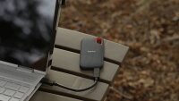 SanDisk Extreme Portable SSD V2 2 TB externe SSD-Festplatte schwarz, orange