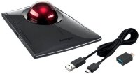 Kensington SlimBlade Pro Trackball kabellos rot, schwarz