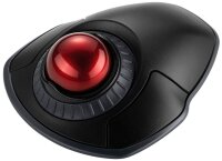 Kensington Orbit mit Scroll-Ring Trackball kabellos rot, schwarz