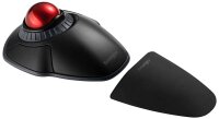 Kensington Orbit mit Scroll-Ring Trackball kabellos rot, schwarz