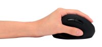 Kensington Pro Fit® Ergo Maus kabellos schwarz