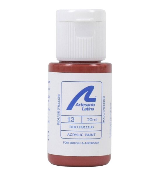 Artesania Latina RED FS11136 PAINT - 20ml