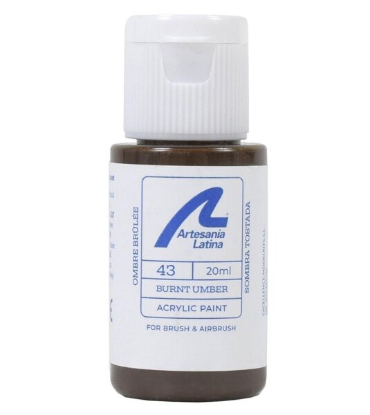 Artesania Latina BURNT UMBER PAINT - 20ml