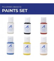 Artesania Latina BASIC FIGURINES PAINTS SET (6 x 20 ml)
