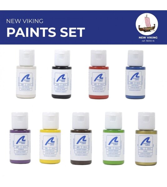 Artesania Latina VIKING PAINTS SET ( 12 x 20ml)