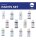 Artesania Latina SANSON PAINTS SET ( 12 X 20 ml)