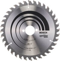 BOSCH Optiline Wood Kreissägeblatt 190,0 mm, 36...