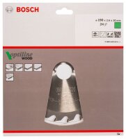 BOSCH Optiline Wood Kreissägeblatt 190,0 mm, 24...