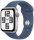 Apple Watch SE 44 mm Aluminium (GPS+Cellular) Sportarmband M/L  denim, silber