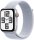 Apple Watch SE 44 mm Aluminium (GPS+Cellular) Sport Loop  blaue Wolke, silber