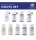 Artesania Latina SANTISIMA TRINIDAD TRAFALGAR PAINT SET ( 12 X 20ml)