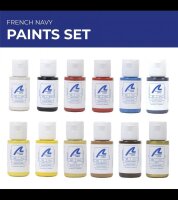 Artesania Latina FRENCH NAVY PAINTS SET (12 x 20 ml)