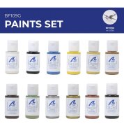 Artesania Latina MESSERSCHMITT BF109G PAINTS SET (12 x 20...
