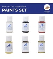 Artesania Latina KING OF THE MISSISSIPPI PAINTS SET (6 x...