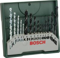 BOSCH Bohrer-Set Mini-X-Line, 15-teilig