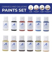 Artesania Latina CARAVELS AND GALIONS PAINTS SET (12 x 20...
