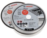 BOSCH Trennscheiben Standard for Inox, 10 St.